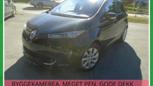 RENAULT ZOE NY I NORGE, EU-GODKJENT, SERVICEHISTORIKK, GARANTI