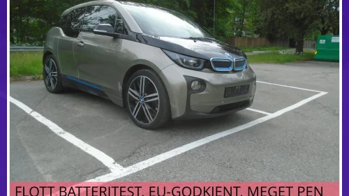 BMW I i3 94 AH 170 HK NY I NORGE, VARMEPUMPE, 12 MND GARANTI