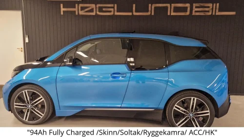 BMW I i3 "94Ah Fully Charged /Skinn/Soltak /Ryggekamra/ACC/HK"