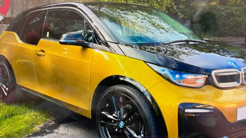 BMW I i3 Galvanic Gold, Sport P, FC, 8 sort felg, t.luke glass
