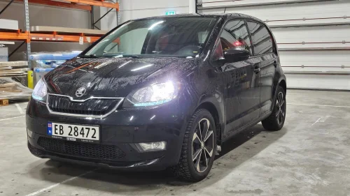SKODA CITIGO Bilen leveres med ny EU-kontroll.