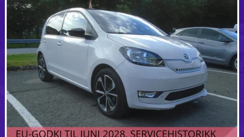 SKODA CITIGO LONG RANGE, 25 MIL, NY I NORGE, BATTERIGAR, LANE ASSIST
