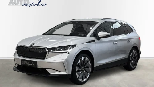 SKODA ENYAQ 60 IV 60,412km,Lodge,Hengerfeste,Varmepumpe,Kamera,21",