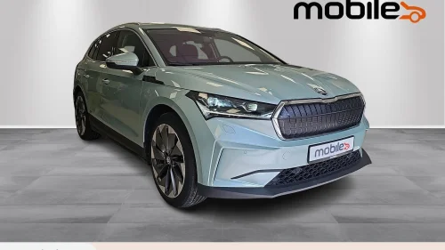 SKODA ENYAQ 80 iV80 / WLTP 507km / Sort skinn / Ny service og EU /Krok