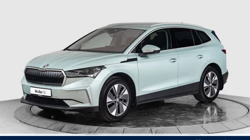 SKODA ENYAQ 80 iv 80 max - R.kam, Matrix, Krok, Delskinn, ACC, 19"