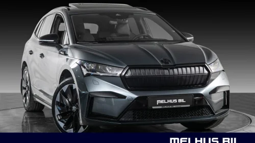 SKODA ENYAQ 80 iV80 204hk Sportline|21"•KROK•PANORAMA•SKINN•FRIFRAKT