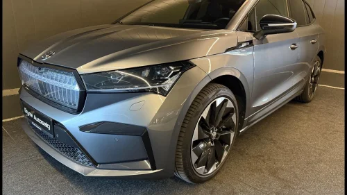 SKODA ENYAQ 80 80IV SPORTLINE HUD/ACC/NAVI/KROK/CARPLAY/CRYSTAL-FRONT+