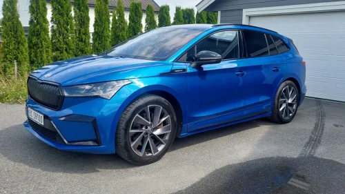 SKODA ENYAQ 80 IV80 Sportline/Eu 2027/Race blue/nybilgaranti/Service