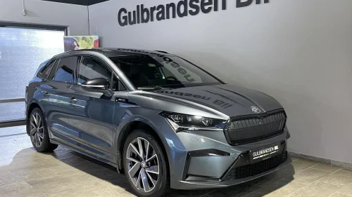 SKODA ENYAQ 80 IV80/Sportline/Matrix/V.Pumpe/360Kamera/Krok/Pano/Norsk