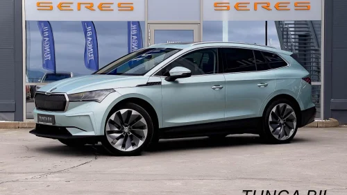 SKODA ENYAQ 80 iV80, HuD, Skinn, 21", H.feste | kr 3.690 pr mnd!