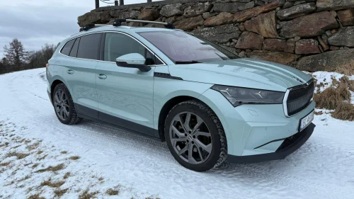 SKODA ENYAQ 80 iV80 Matrix Krok Panorama Skinn 360 Hud Acc