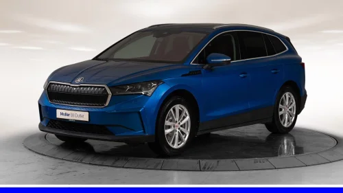 SKODA ENYAQ 80 iv 80 - 360Kam, HUD, Pano, Skinn, Krok