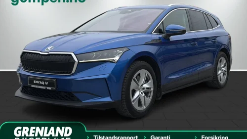 SKODA ENYAQ 80 iv80, High Plus, Skinn, Hengerfeste , Navi, HUD