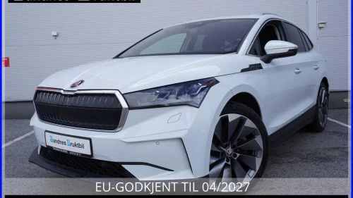 SKODA ENYAQ 80 IV80,SKINN,KROK,ACC,NAVI,TLF,DAB,VARME RATT,360KAM,PANO