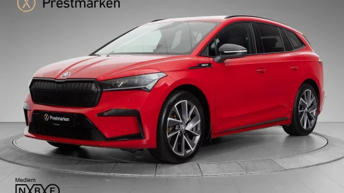 SKODA ENYAQ 80X 80x SportLine AWD - AdaptiveCruise H.Feste VarmeRatt ++
