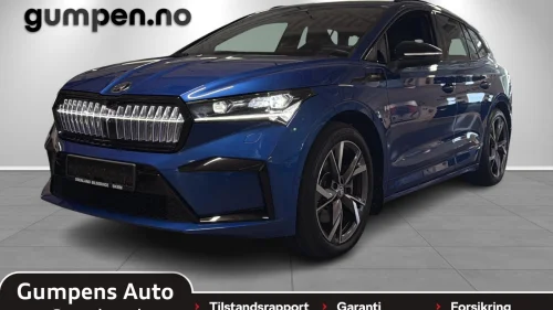 SKODA ENYAQ 80X iV80x SportLine, Hengerfeste, Rutevarme, LED-Matrix,DAB
