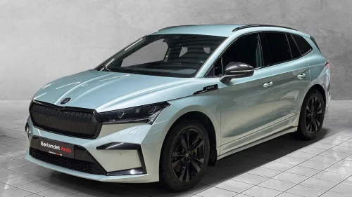 SKODA ENYAQ 80X 80X SportLine AWD - ACC Krok VarmeRatt Kamera Sensor ++