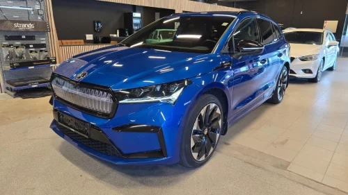 SKODA ENYAQ 80X iv80 x. Crystal face/sportline.mye utstyr.kun 55000km.