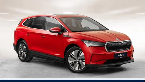 SKODA ENYAQ 80X 80X Panorama-Skinn-H.feste-Matrix-El.bakluke-V.pumpe-mm