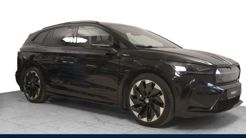 SKODA ENYAQ 80X iv 80x sportline Soltak,matrix,krok,21"360,crystalface