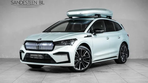 SKODA ENYAQ 80X 80X FOUNDERS EDITION ALT UTSTYR!/PANO/SKINN/MATRIX/360