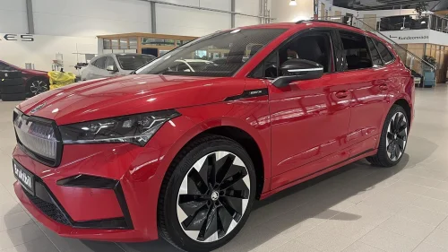 SKODA ENYAQ 80X iV80X Sportline Crystal Face 4x4, rekkevidde 513km /H.f