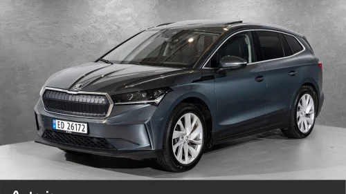 SKODA ENYAQ 80X iv 80x 4x4, Skinn, Panorama,Hengerf.++++