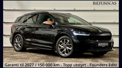 SKODA ENYAQ 80X iV80X/Founders/4x4/Krok/Panorama/Keyless/Crystal Face