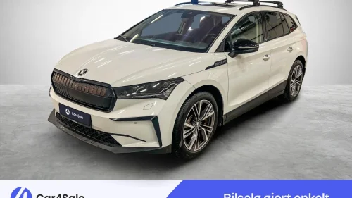 SKODA ENYAQ 80X 80X 494km / Skinn / Krok / Pano/ Norsk/ V.Pumpe/ Matrix