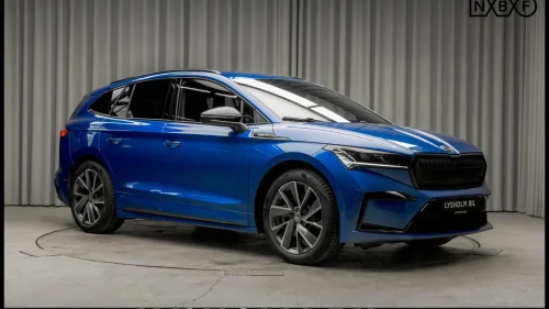 SKODA ENYAQ 80X iv80x Sportline/Krok/Matrix/V.pumpe/ACC/Solgardiner/ ++