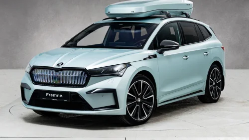 SKODA ENYAQ 80X iv 80x fe arctic silver Founders Edt. nr 98