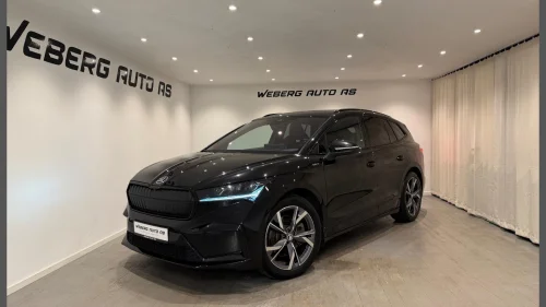 SKODA ENYAQ 80X IV80X/4x4/SPORTLINE/UTVIDET NYBILGARANTI/MATRIX/ACC +++