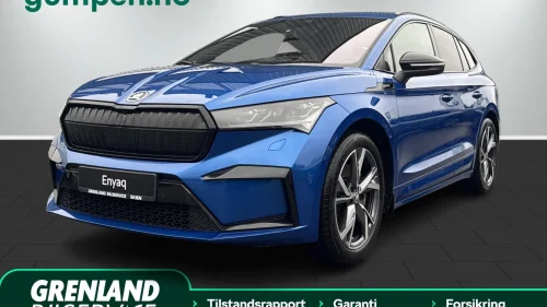 SKODA ENYAQ 80X iv 80x sportline, LED, Hengerfeste, Rutevarme