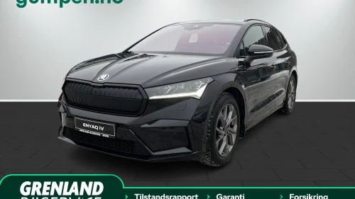 SKODA ENYAQ 80X iv80x Sportline, LED, Hengerfeste, Rutevarme, Navi, DAB