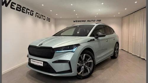 SKODA ENYAQ 80X IV80X/4x4/SPORTLINE/UTVIDET NYBILGARANTI/MATRIX/ACC/HUD