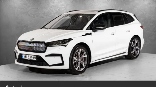 SKODA ENYAQ 80X iv 80x Sportline Matrix,Krok,Massasje++