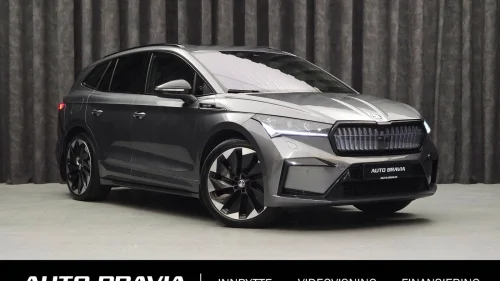 SKODA ENYAQ 80X IV80X/AWD/498KM/SPORTLINE/KROK/CRYSTALFACE/PANO/MATRIX+