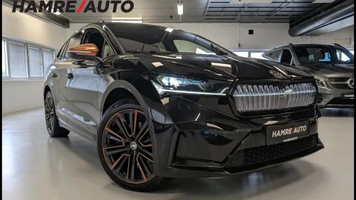 SKODA ENYAQ 80X iV80x/4x4/FoundersEdition/360Kam/Krok/Skinn/HeadUp+++
