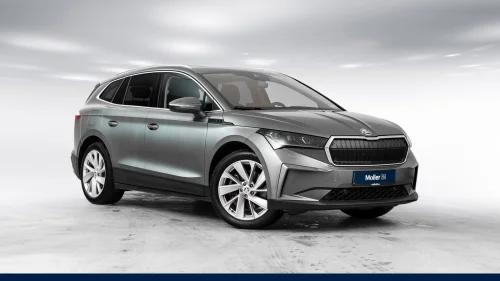 SKODA ENYAQ 80X iV80X Panorama-Matrix-Head Up-Skinnseter-Hengerfeste-mm