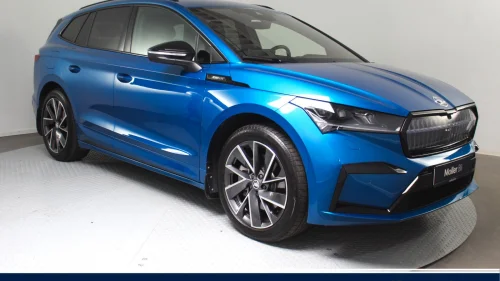 SKODA ENYAQ 80X iV 80x Sportline -R.Kam, HUD, Matrix, CrystalFace, Krok