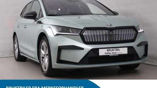 SKODA ENYAQ 80X iv 80x fe arctic silver Founder Edition/Crystal Face+++