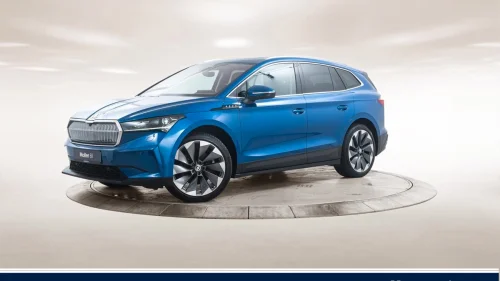 SKODA ENYAQ 80X iv 80x - HUD, Skinn, 360kam, Matrix, Krok,