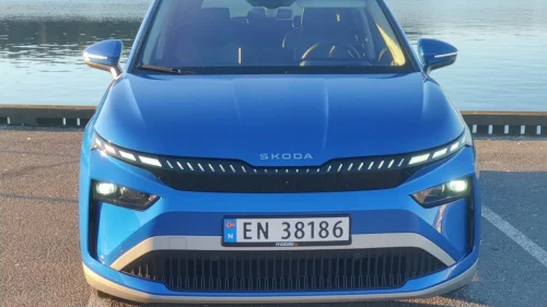 SKODA ENYAQ 85X 85x Norsk, Krok, Advanced m/ Headup, 360°, Crystal face
