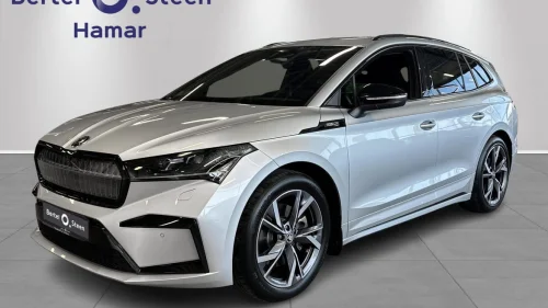 SKODA ENYAQ 85X 85x Sportline | Crystal Face, Memory, Hengerfeste ++