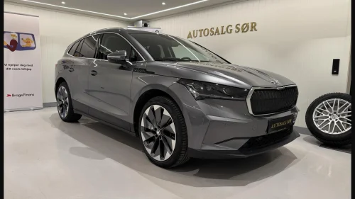 SKODA ENYAQ 85X 85X 521km/Matrix/KROK/Ambiente/Delskinn/ACC/21"++