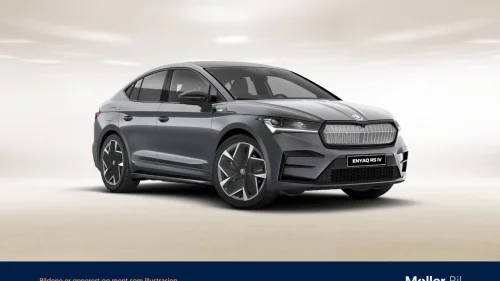 SKODA ENYAQ RS 4x4 Krok/Glasstak/Skinn/HUD/Kamera/Canton