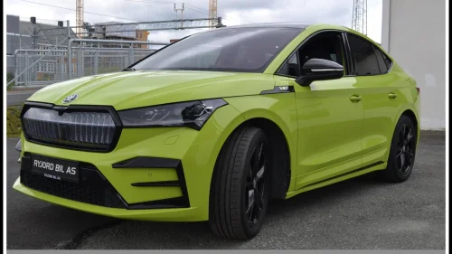 SKODA ENYAQ RS 80X Panorama Canton Krok Head Up Adaptiv Cruise