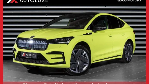 SKODA ENYAQ RS Coupé 4x4 Ultra|Skinn|Krok|Pano|21"|HUD|V.pumpe