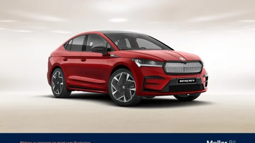 SKODA ENYAQ RS 4x4 Krok/Glasstak/Skinn/HUD/Kamera/Canton/DCC