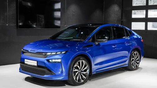SKODA ENYAQ 85X 85X Sportline HUD Matrix Canton 360° Pano Mercasol Krok